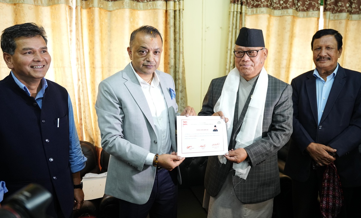 कांग्रेस संसदीय दलको नेतामा आङ्देम्बे सर्वसम्मत चयन