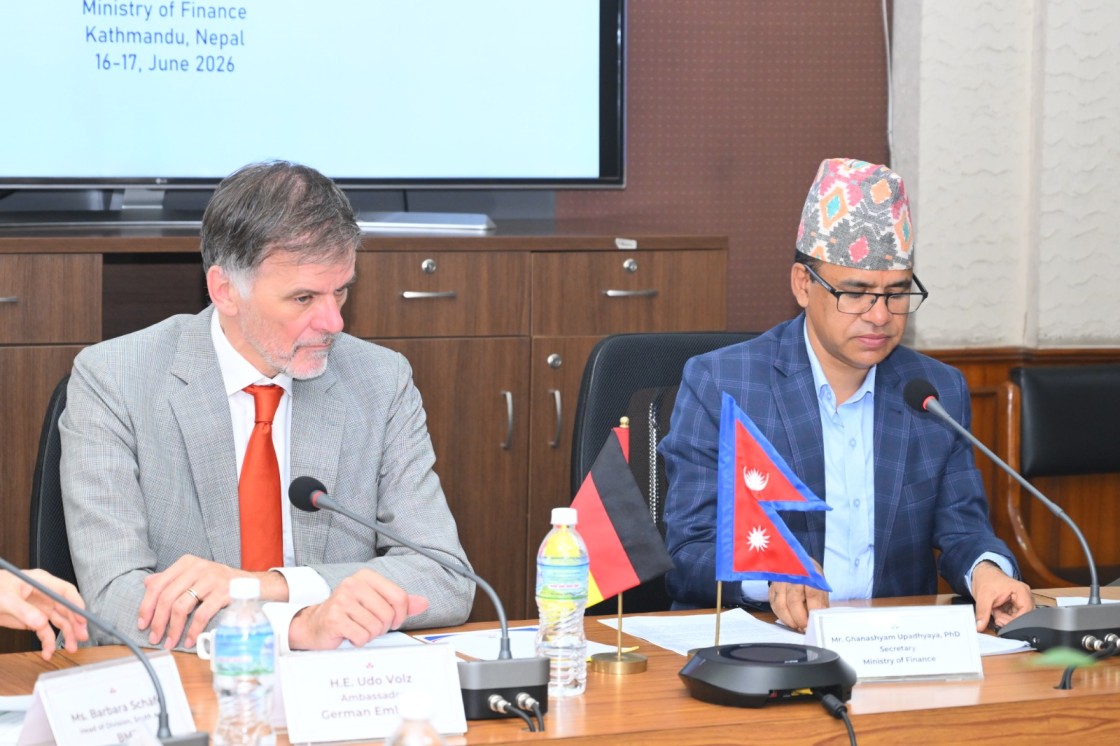 नेपालको आर्थिक–सामाजिक विकासका निम्ति जर्मनीले तीन करोड ७६ लाख युरो प्रदान गर्ने