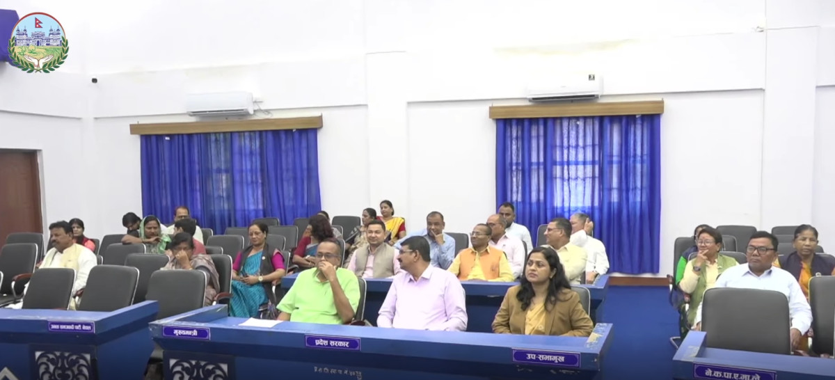 मधेश प्रदेशसभा : बजेटलगायतका समस्या समाधान गर्न कार्यदल गठन