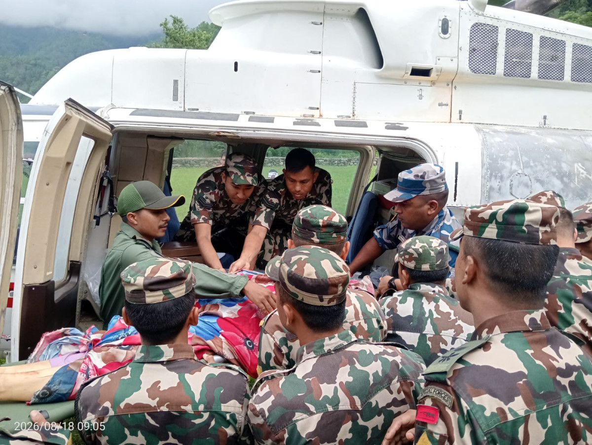 भीमफेदीमा उच्च अदालतका मुख्य न्यायाधीश सवार सवारी दुर्घटना, ६ जना घाइते