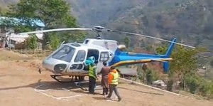 खोटाङ हेलिकप्टर दुर्घटना : घाइतेलाई उपचारका लागि काठमाडौं ल्याइयो