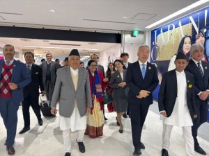 राष्ट्रपति पौडेल जापानमा