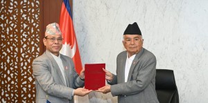 राष्ट्रपतिसमक्ष थारु आयोगको प्रतिवेदन पेस