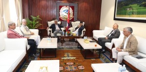 प्रमुख दुई दलका शीर्ष नेताबीच छलफल