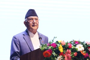 नेपाल सुशासन र विकासको अभियानमा छ : प्रधानमन्त्री ओली