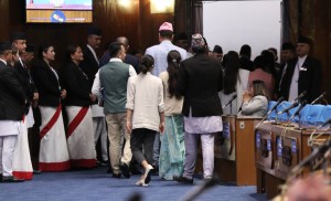 रास्वपा र राप्रपाद्वारा आज पनि संसद् बहिष्कार