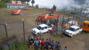रसुवामा खाद्यसामग्री वितरण सुरु