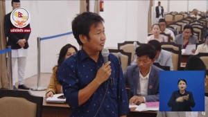 कि प्रधानमन्त्रीलाई संसद्‍मा बोलाउनुपर्‍यो, नभए मलाई निस्केर जा भन्नुपर्‍यो : हर्क साम्पाङ