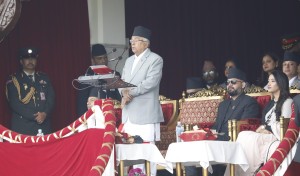 गणतन्त्र राष्ट्र निर्माणको एक महान प्रेरणा र अभिभारा हो : राष्ट्रपति पौडेल