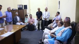 राप्रपाले अनुशासन समितिको अध्यक्षबाट हटाएपछि नवराज सुवेदी पुगे निर्वाचन आयोग