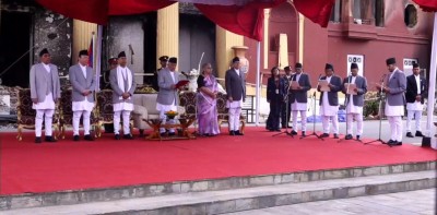 नवनियुक्त चार मन्त्रीले लिए शपथ