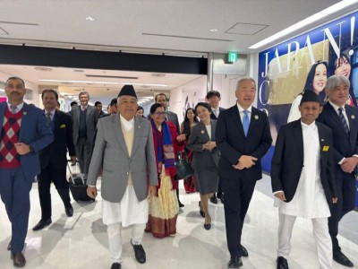 राष्ट्रपति पौडेल जापानमा