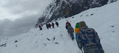 अन्नपूर्ण बेसक्याम्पबाट १६२ पर्यटकको उद्धार