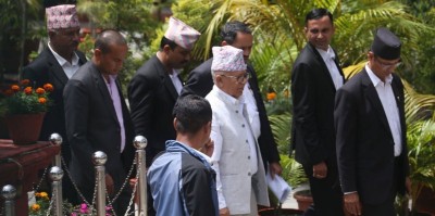 पूर्वप्रधानमन्त्री माधवकुमार नेपाल विशेष अदालतमा उपस्थित