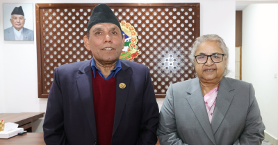 प्रधानमन्त्री कार्की र राष्ट्रिय सभा अध्यक्ष दाहालबीच भेटवार्ता