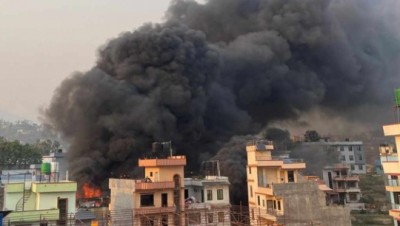 सशस्त्र प्रहरी बलको केन्द्रीय स्टोरमा आगलागी