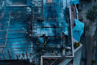 दाउरा थकालीमा लागेको आगो नियन्त्रणमा