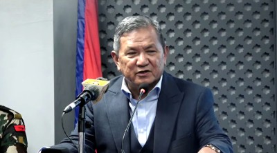 सञ्चारमन्त्री गुरुङको घरमा आगजनी