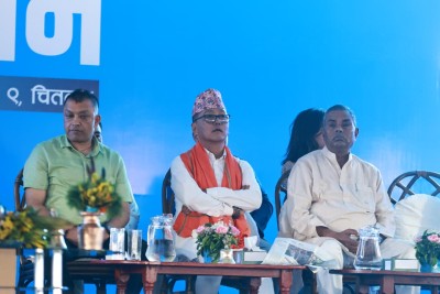 रास्वपा महाधिवेशन उद्घाटनमा गगन थापादेखि सिके राउतसम्म
