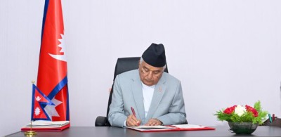 राष्ट्रपति पौडेलद्वारा संवैधानिक परिषद्सम्बन्धी अध्यादेश जारी
