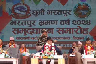 भरतपुर भ्रमण वर्ष कोसेढुंगा सावित हुन्छ : प्रधानमन्त्री प्रचण्ड