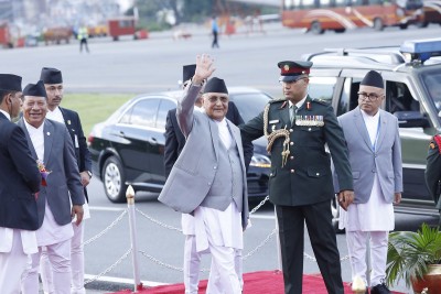 राष्ट्रसंघीय सम्मेलनमा सहभागी हुन प्रधानमन्त्री ओली स्पेन प्रस्थान