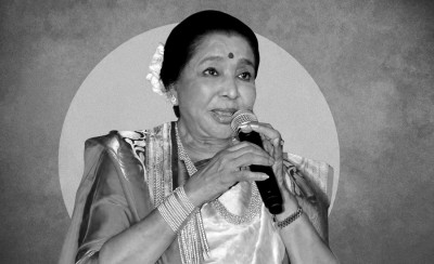 आशा भोसलेको निधन