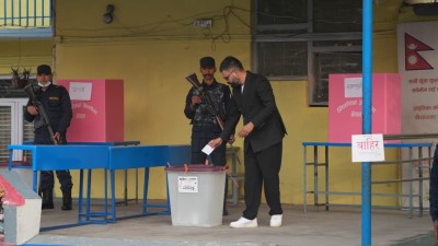 झापामा अवतरण नगरी किन काठमाडौं फर्कियो बालेन चढेको हेलिकप्टर ?