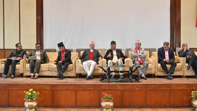 सभामुखलाई समर्थन फिर्ता लिएको जानकारी गराउँदै कांग्रेस