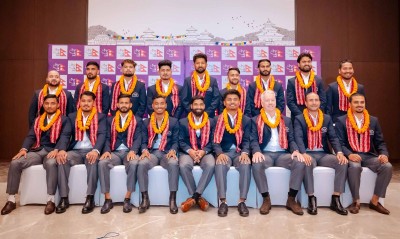 विश्वकप क्रिकेट खेल्न जाने नेपाली टोलीको बिदाइ