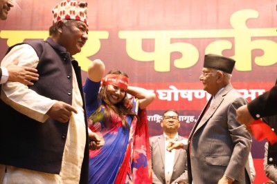 रामकुमारी झाँक्री, किसान श्रेष्ठसहितका नेता कार्यकर्ता एमालेमा फर्किए