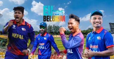 ८ नेपाली खेलाडीले इयू टी-२० बेल्जियम लिग खेल्दै