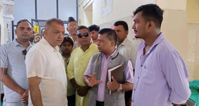 नारायणी अस्पतालमा अत्यावश्यक औषधि र जनशक्ति तयारी अवस्थामा राख्नुपर्छ : महामन्त्री थापा