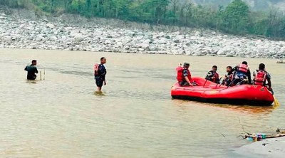 सप्तकोशीमा बेपत्ता दुई जनाको खोजी जारी