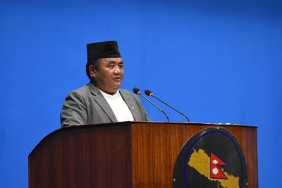 सरकारको वार्षिक प्रतिवेदन प्रतिनिधिसभामा पेश