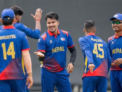 कतारविरुद्ध नेपाल ८ विकेटले विजयी