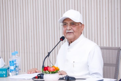 ओलीको आरोप- ‘वर्तमान सरकार हिंसा र तोडफोडको आधारमा बनेको हो’