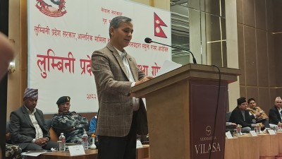 निर्वाचनसँगै सुशासन कायम गर्ने आधार तयार गर्नु यो सरकारको दायित्व हो : गृहमन्त्री अर्याल