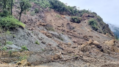 पहिरोले सुपर न्यादी आयोजनाका एक कामदारको मृत्यु, तीन जना घाइते