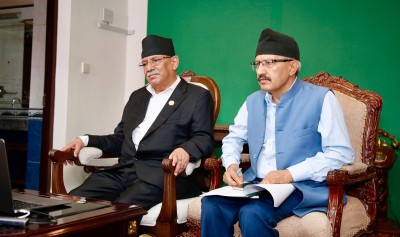 प्रचण्ड भन्छन्- 'हाम्रो पार्टीमा मात्र सबैले खुला रूपमा कुरा राख्न पाउँछन्'