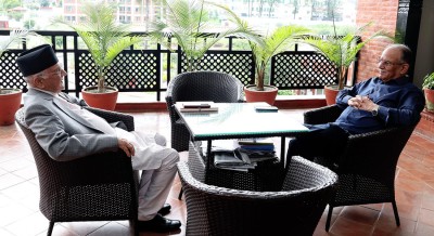 ओली र प्रचण्डबीच भेटवार्ता, के विषयमा भयो कुराकानी ?