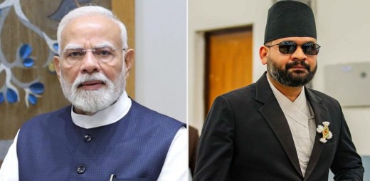 भारतीय प्रधानमन्त्री मोदीले गरे प्रधानमन्त्री शाहसँग टेलिफोन संवाद, सहायताका लागि भारत तयार