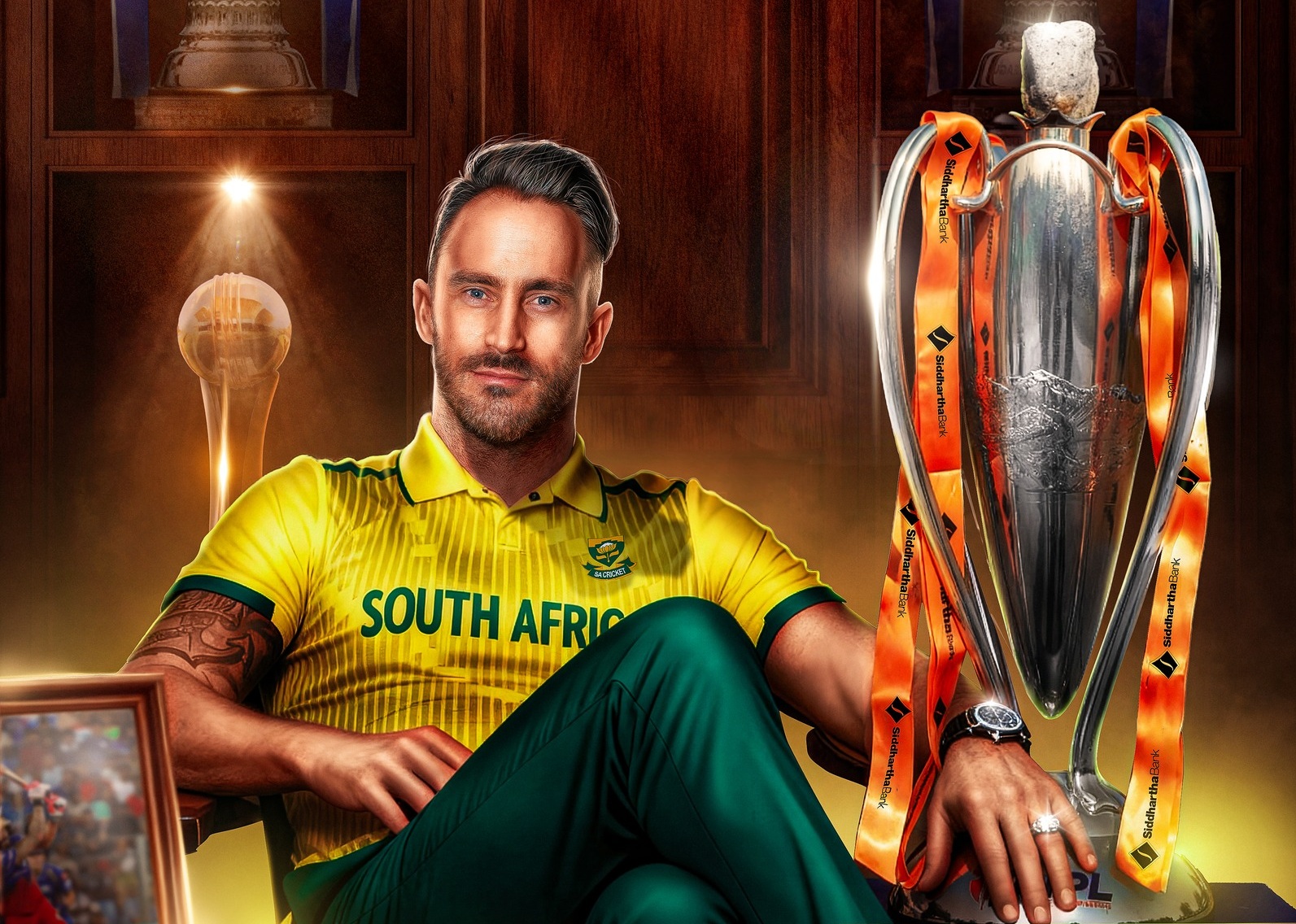 फाफ डु प्लेसिसले विराटनगरबाट एनपिएल खेल्ने