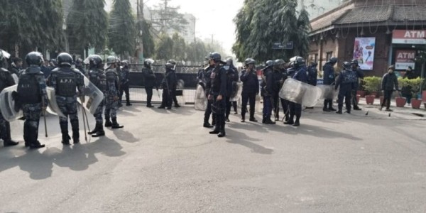वीरगञ्ज महानगर क्षेत्रमा कर्फ्यु आदेश जारी