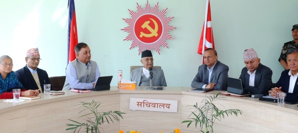 एमाले सचिवालय बैठक : ७० वर्ष उमेर हद र दुई कार्यकालको व्यवस्था हटाउने