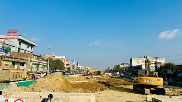 लहानमा रोकिएको ‘ओभरपास’ निर्माण सुरु