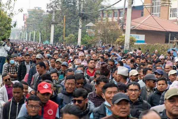 देशभरका शिक्षक आन्दोलनमा, काठमाडौंमा बृहत् प्रदर्शन