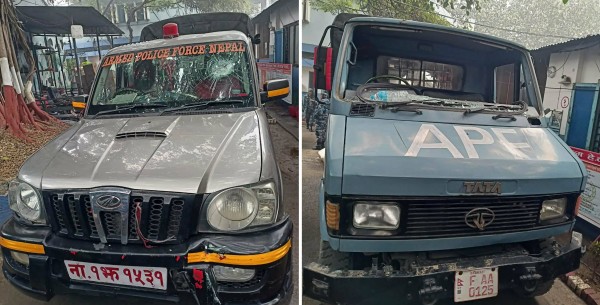 वीरगञ्जमा कपडा गोदाममा छापा हान्दा झडप, तीन सशस्त्र प्रहरी घाइते