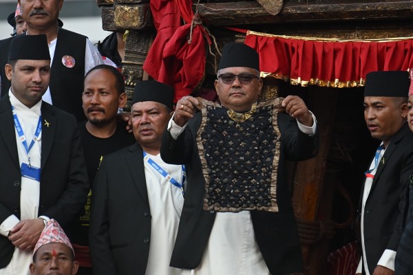 जाउलाखेलमा देखाइयो रातो मच्छिन्द्रनाथको भोटो