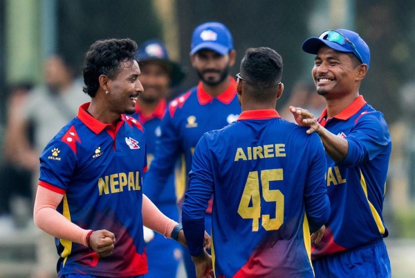 नेपाली क्रिकेट टोलीको वरीयता खस्कियो, दीपेन्द्र झरे तेस्रोमा